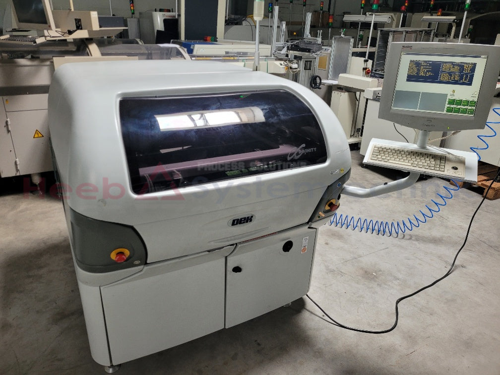 DEK Infinity Inline Schablonendrucker (2004) – SMT Webstore